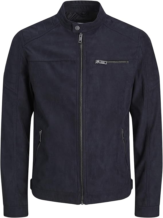 JACK & JONES Men's Faux Leather Jacket